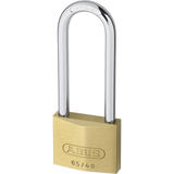ABUS 65 Series Long Shackle Brass Padlock