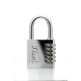 Shield Chrome Marine Combination Padlock