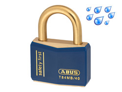 ABUS 65AL40RED Open Shackle Padlock Red 