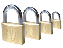 Shield Brass Padlocks