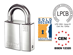 Abloy Open Shackle Padlocks