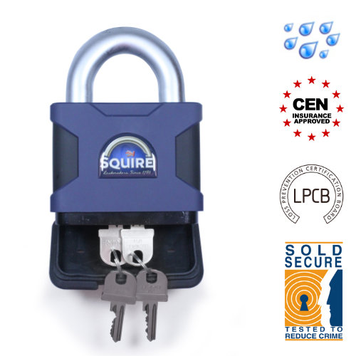 Twin Key Closed Shackle Stronghold Padlock