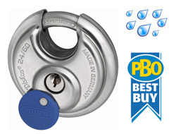 Weatherproof Discus Padlock (Master Keyed)