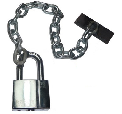 Padlock Welded Chain