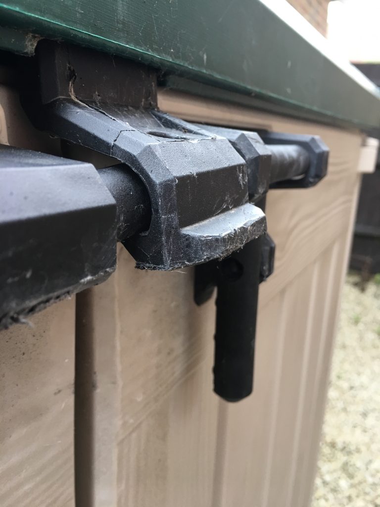 What is the best padlock to secure a garden storage locker? Nothing