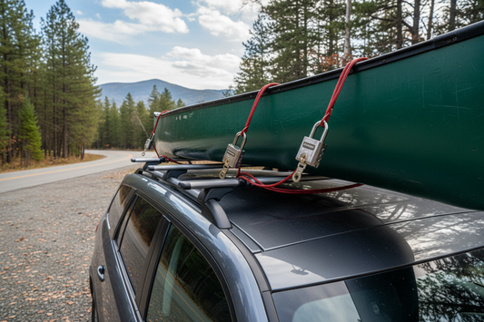 What is the Best Way to Secure a Canoe to the Roof Rack?