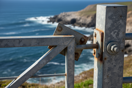 How Can I Padlock a Gate Barrier With Offset Fittings?