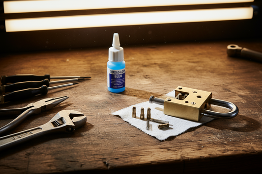 What Type / Size Bolt Holds In A Padlock Cylinder?