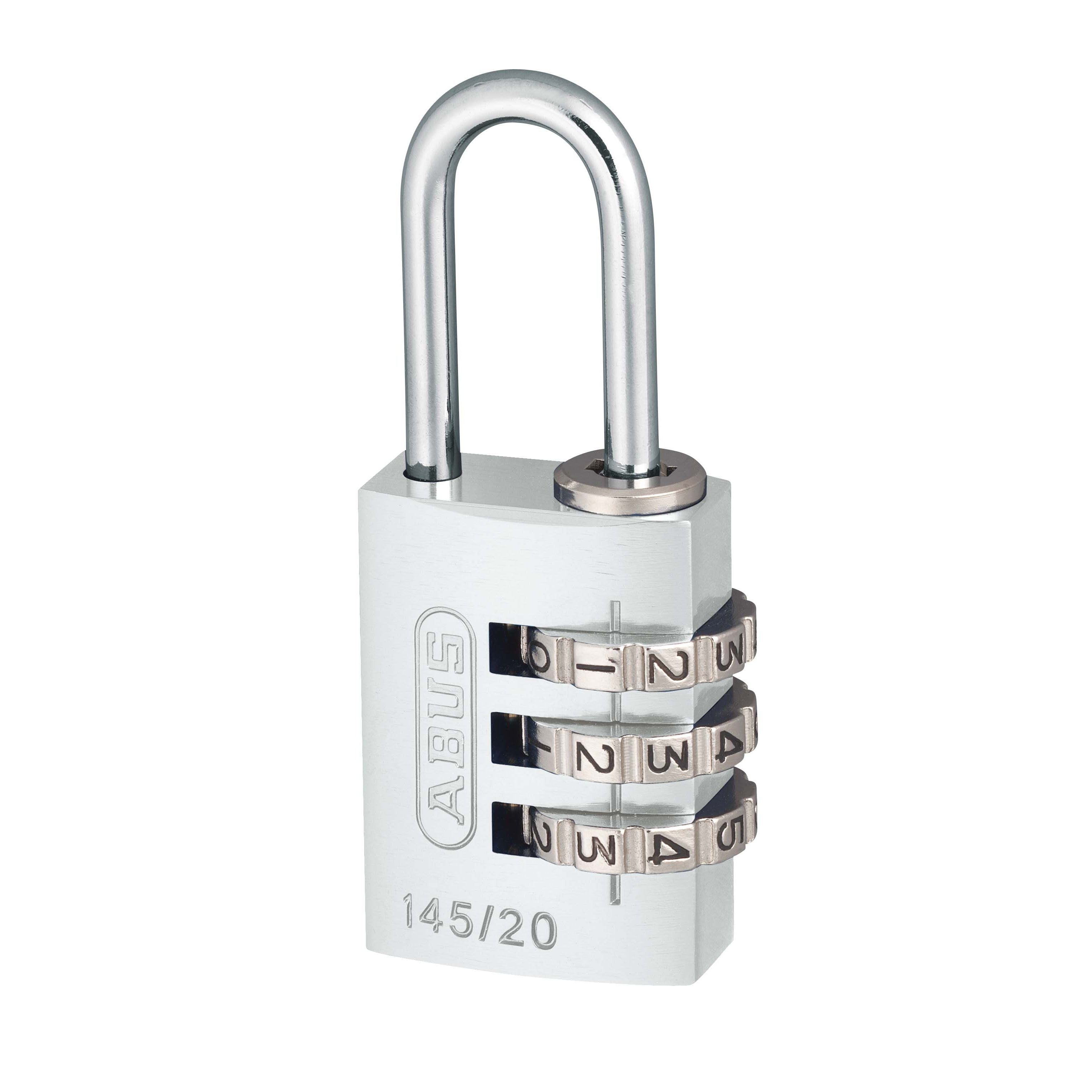 ABUS 145 Series Coloured Combination Padlocks