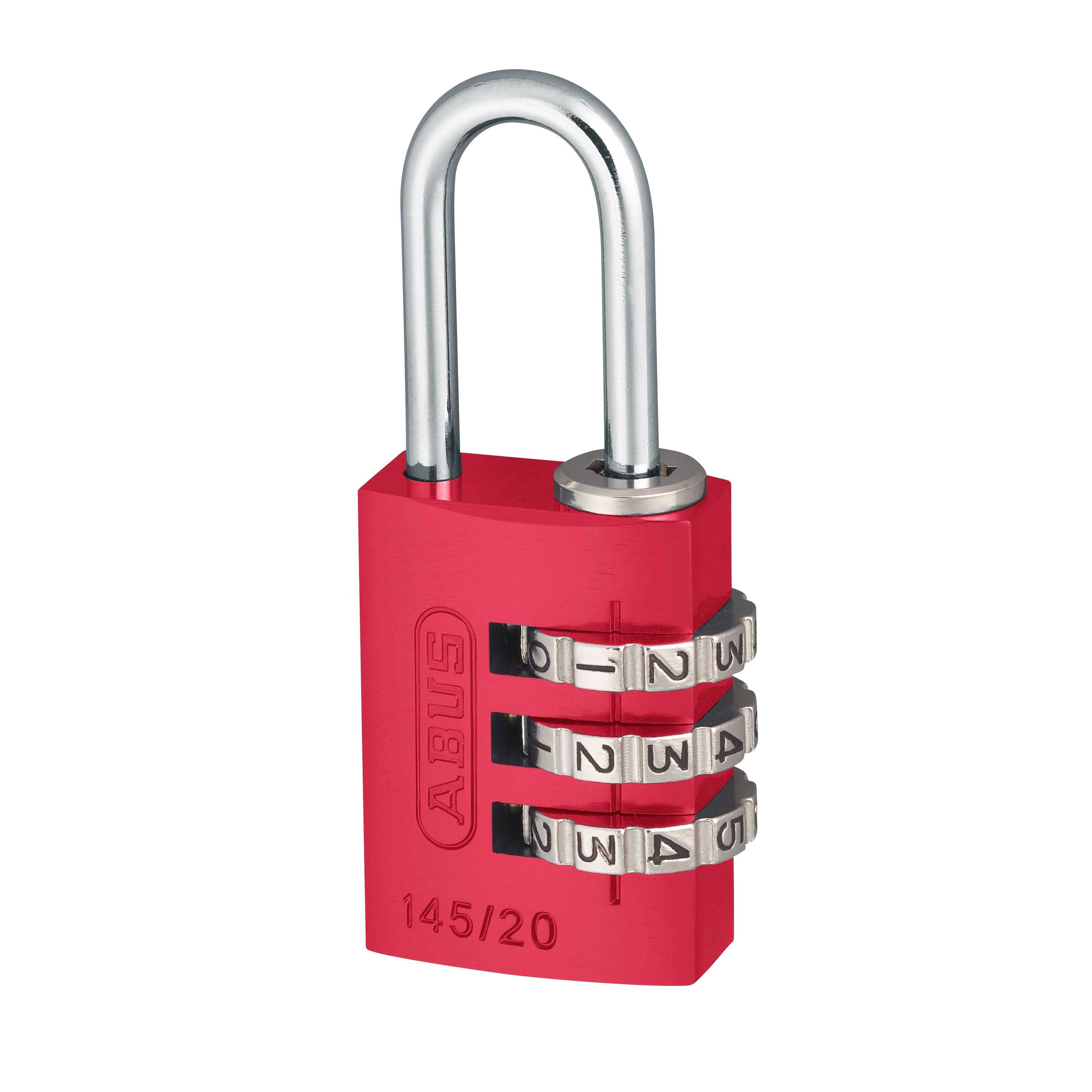 ABUS 145 Series Coloured Combination Padlocks