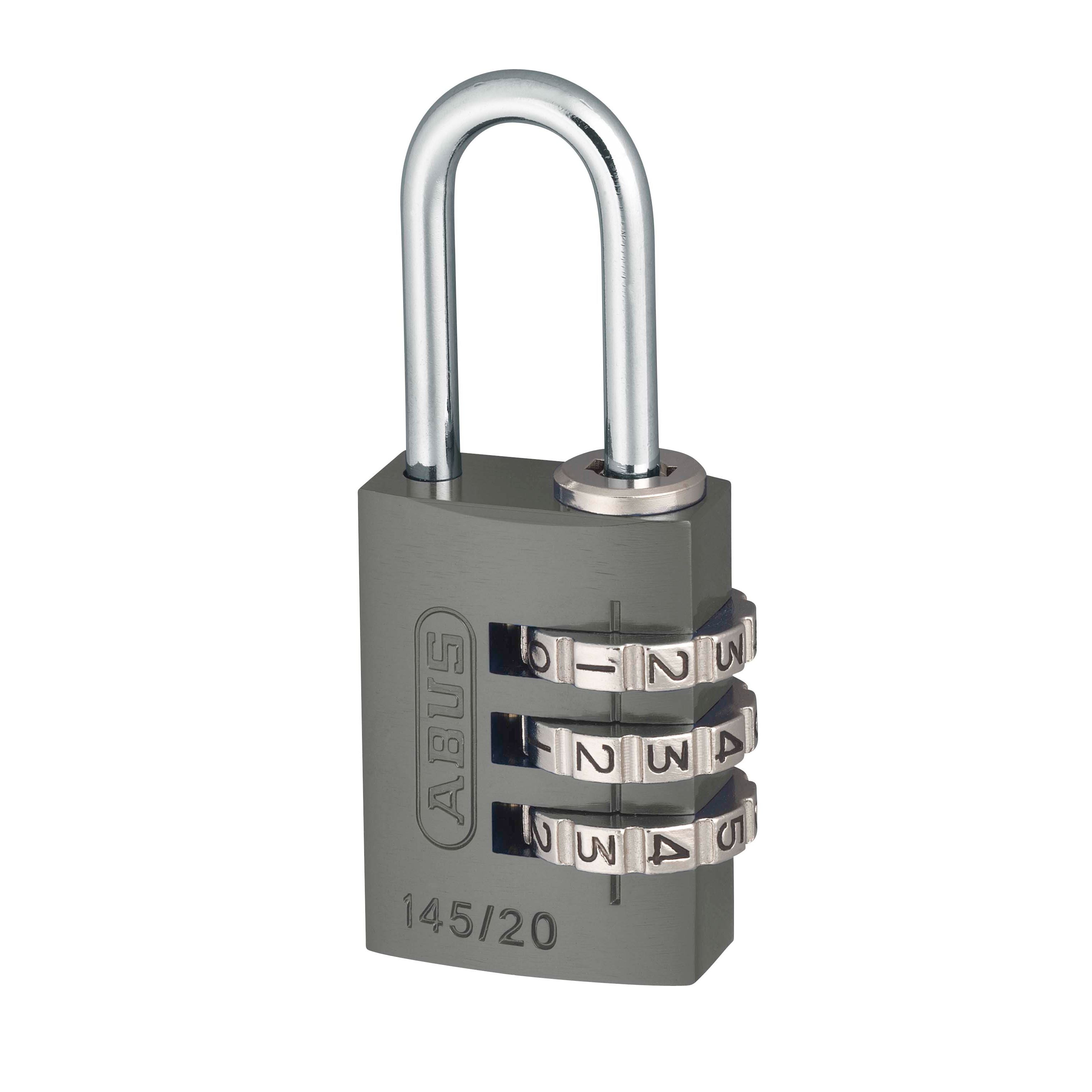 ABUS 145 Series Coloured Combination Padlocks