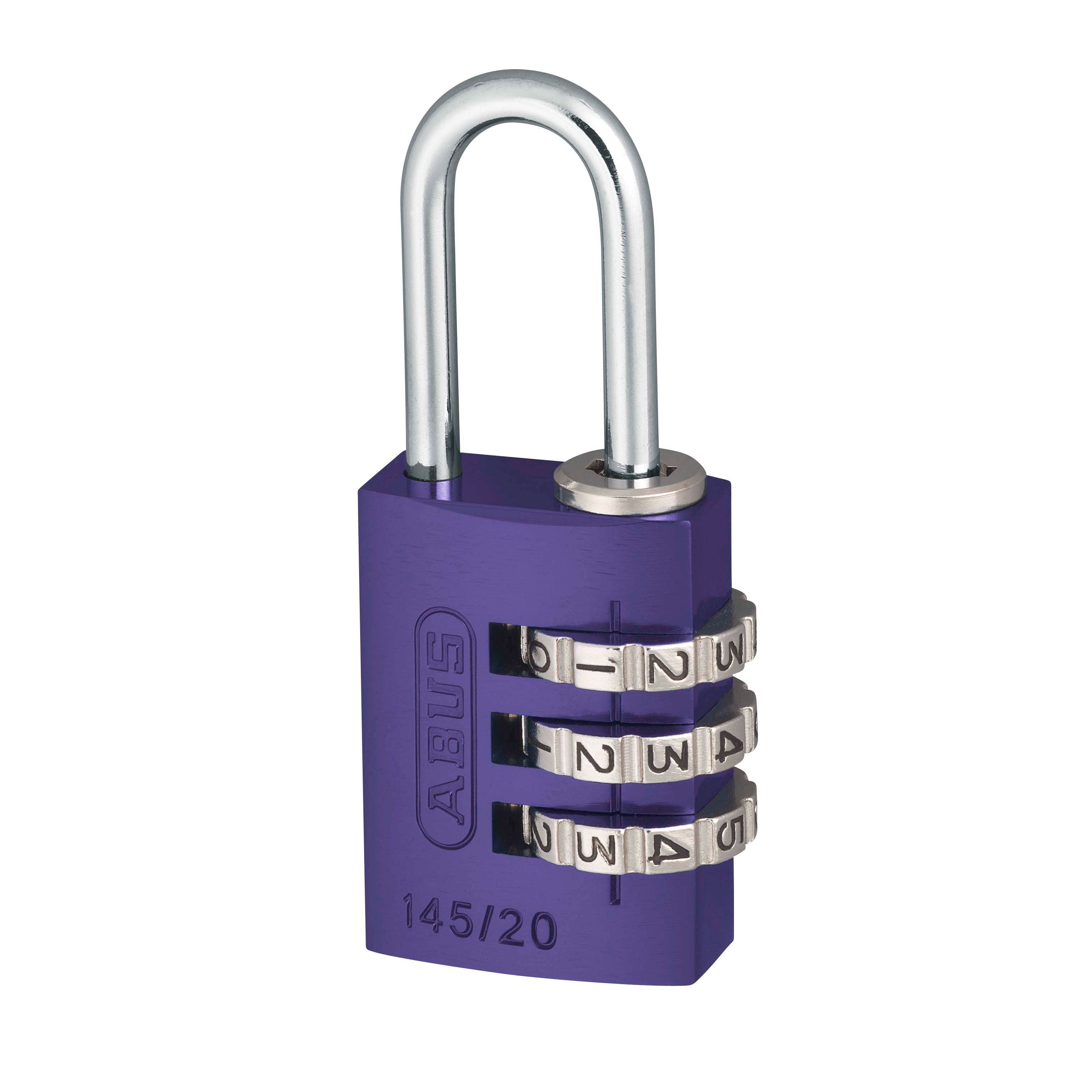 ABUS 145 Series Coloured Combination Padlocks