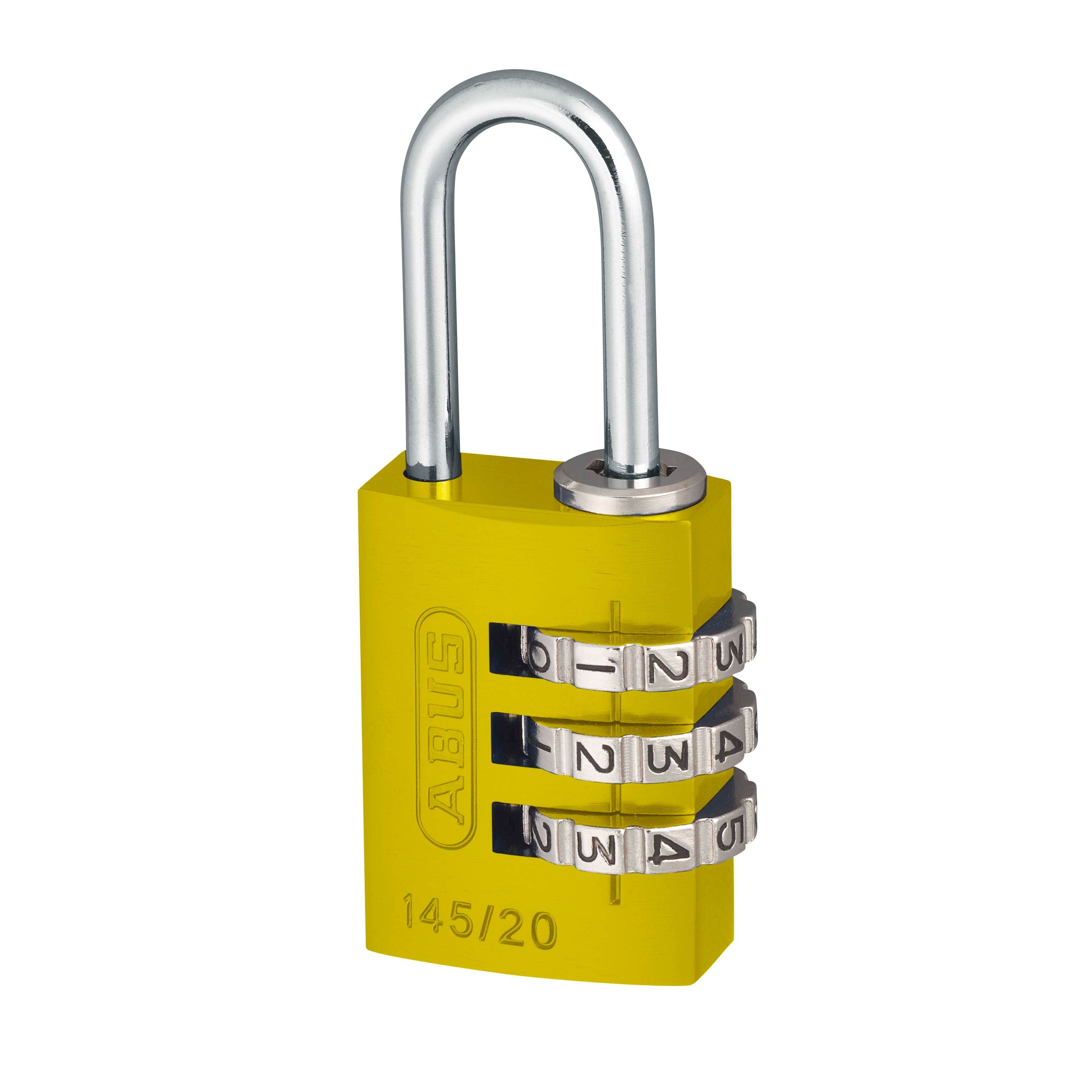 ABUS 145 Series Coloured Combination Padlocks