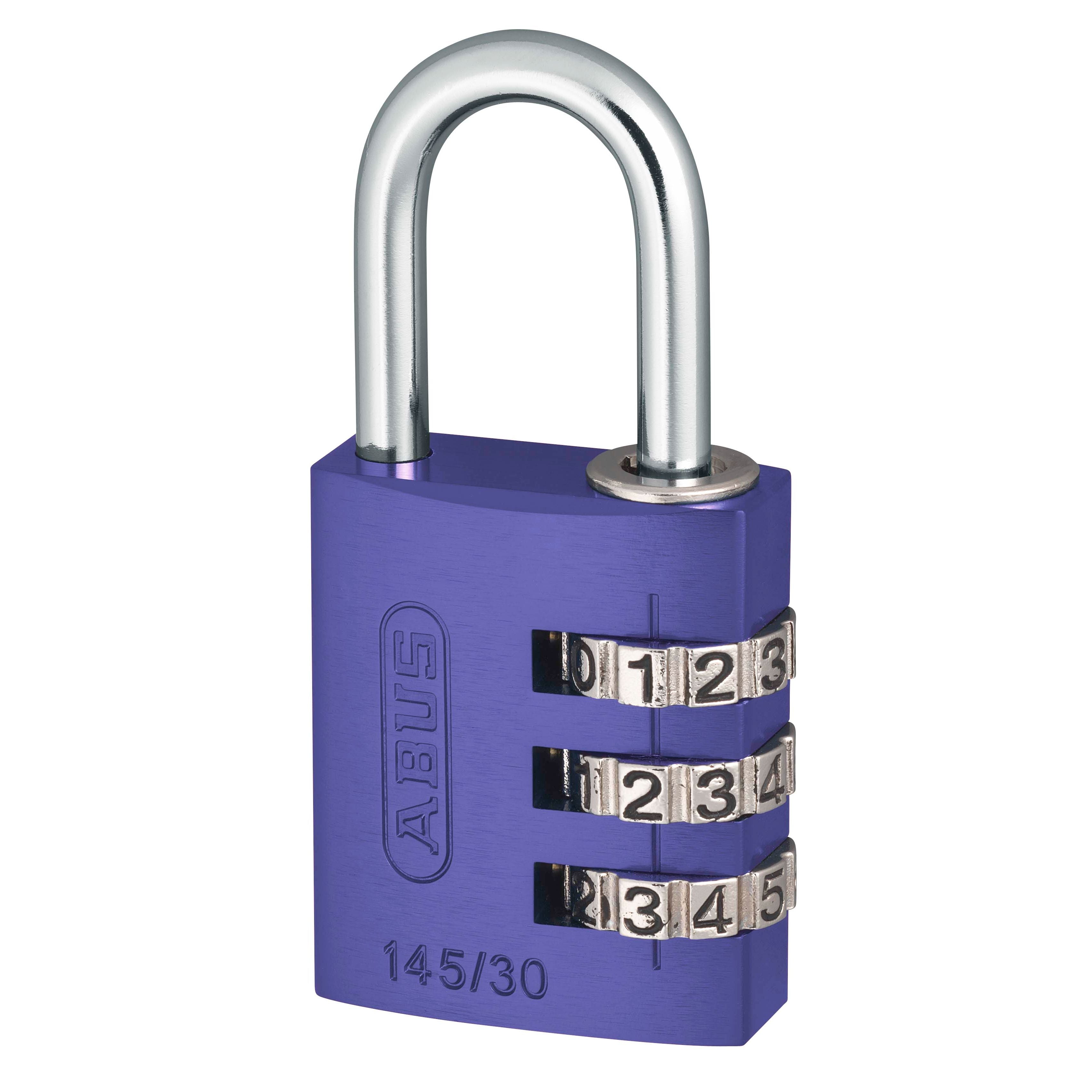 ABUS 145 Series Coloured Combination Padlocks