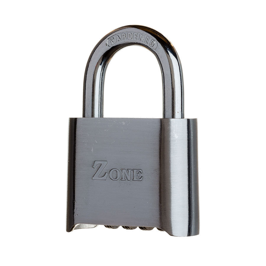 Zone Chromed Combination Padlock