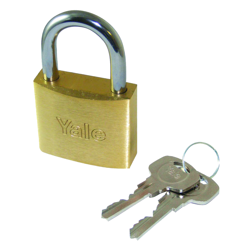 Yale 750 Brass Padlock Padlock Nothing But Padlocks 50mm Keyed Different