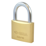 Cisa 22010 KD Brass Padlock