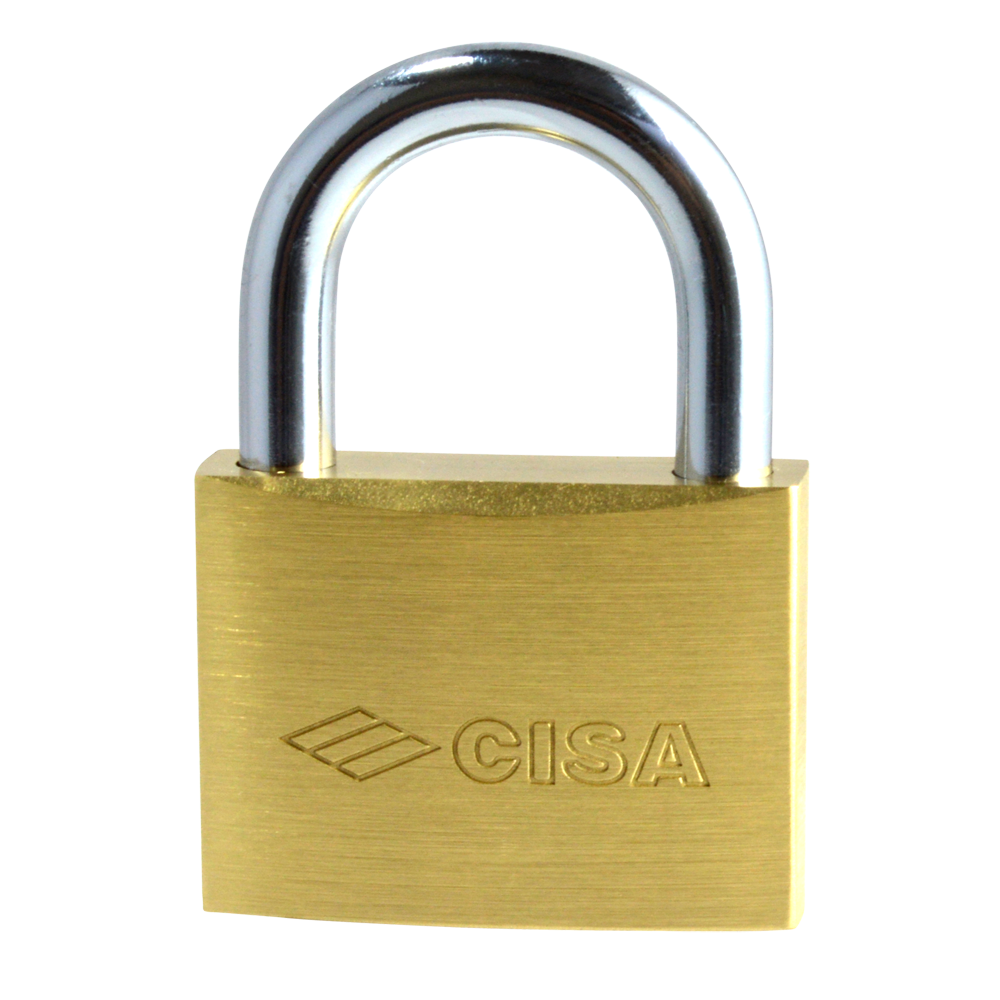 Cisa 22010 MK Brass Padlock