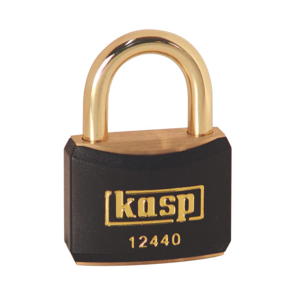 Kasp 124 Coloured Brass Padlock Padlock Nothing But Padlocks Black Keyed Alike