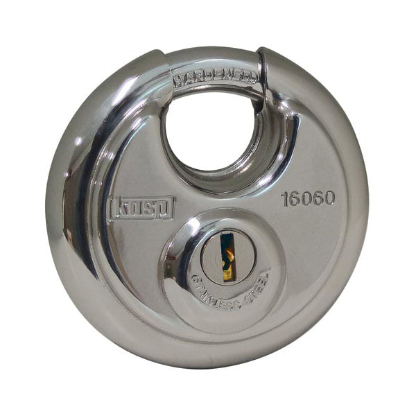 Kasp 160 Disc Padlock Padlock Nothing But Padlocks 60mm Key Different Single Unit