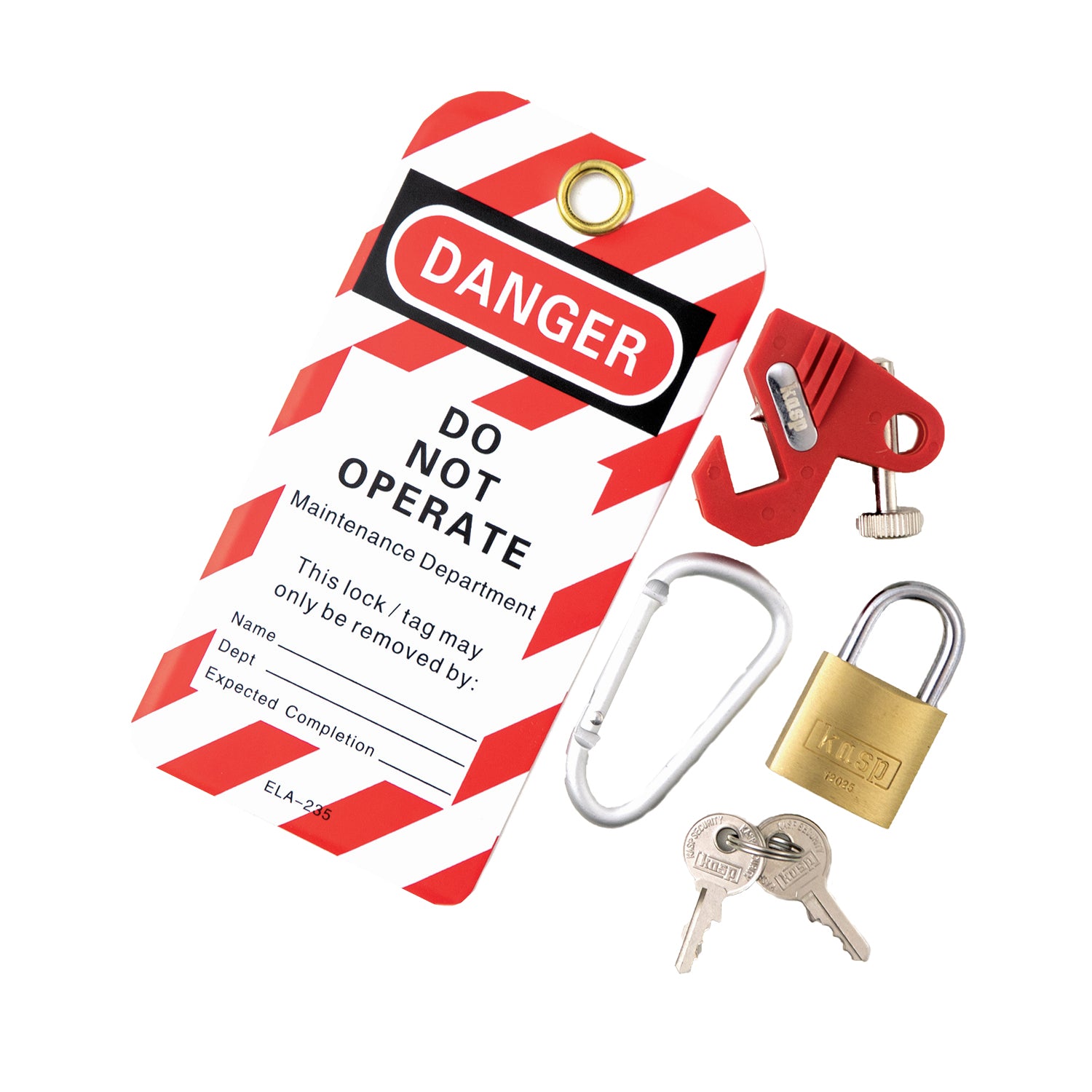 Kasp Essential Lockout Kit Lock Out Tag Out Nothing But Padlocks Default Title