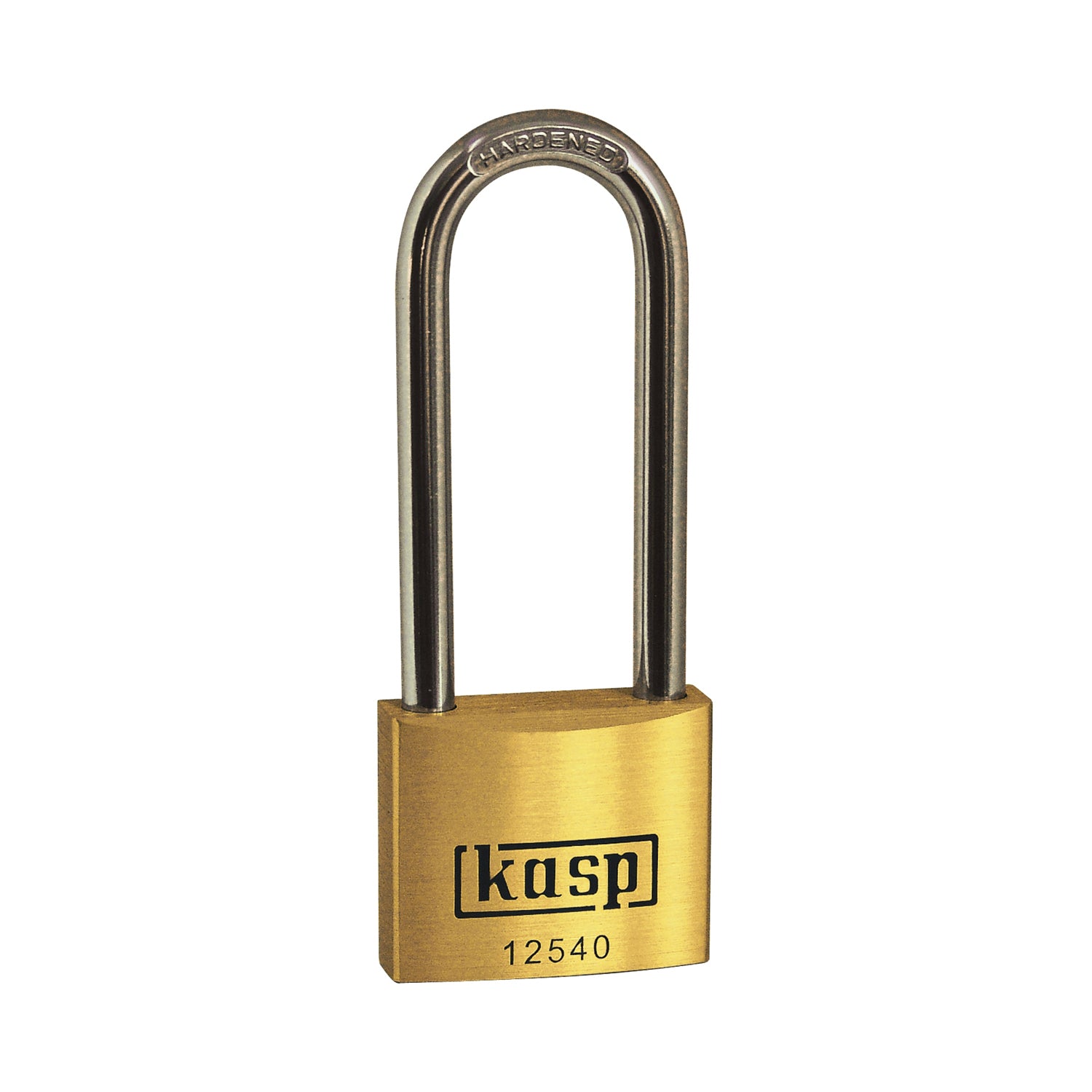 Kasp 125 Premium Long Shackle Brass Padlock Padlock Nothing But Padlocks 40mm Key Different 63mm