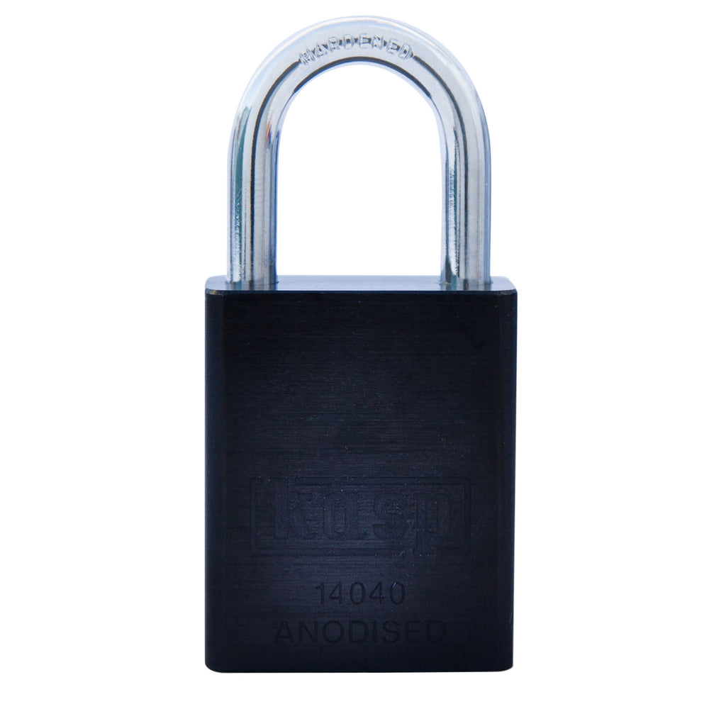 Kasp 140 Aluminium Padlock Padlock Nothing But Padlocks Black