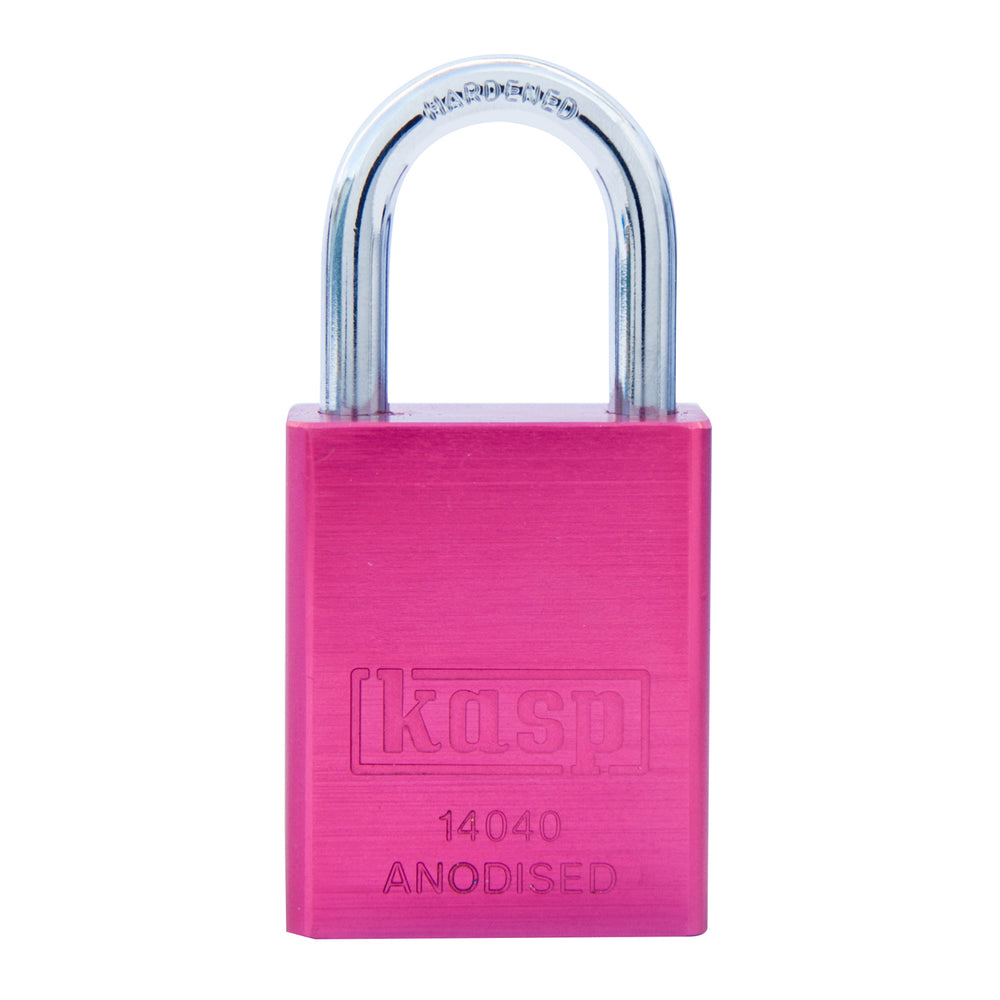 Kasp 140 Aluminium Padlock Padlock Nothing But Padlocks Red