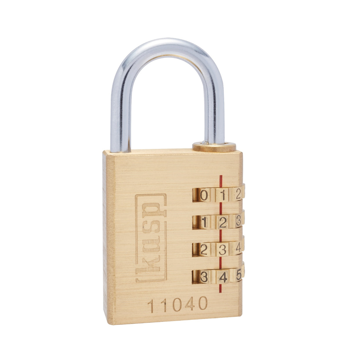 Kasp 110 Brass Combination Padlock Padlock Nothing But Padlocks 40mm