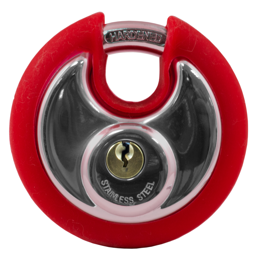 ASEC Coloured Discus Padlock