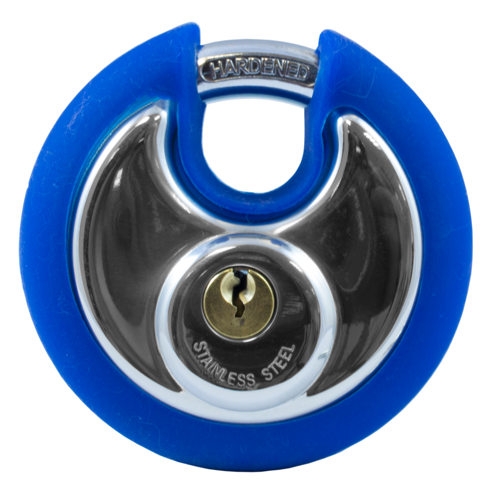 ASEC Coloured Discus Padlock