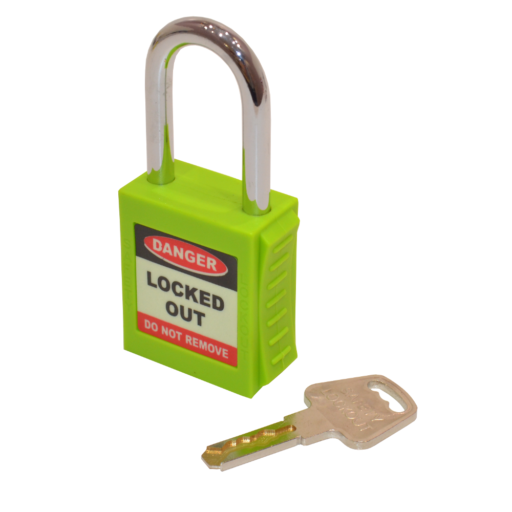ASEC Safety Lockout Tagout Padlock