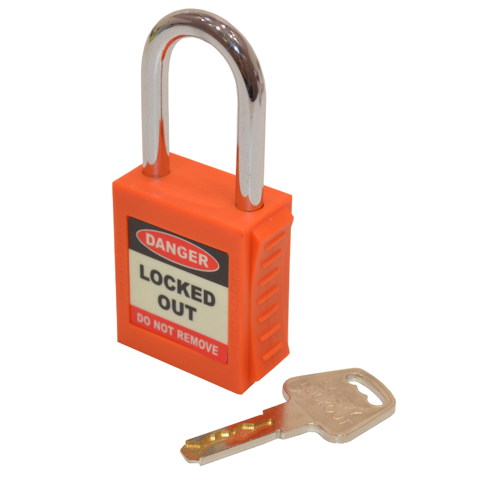 ASEC Safety Lockout Tagout Padlock