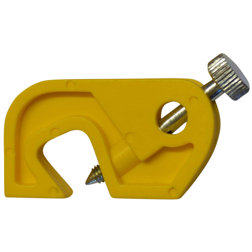 ASEC Yellow MCB Lockout Nothing But Padlocks A