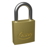 ASEC Brass Padlock Nothing But Padlocks