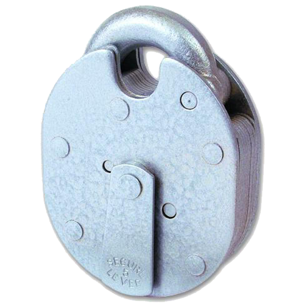 ASEC Closed Shackle Lever Padlock Nothing But Padlocks 70mm (5 lever) Keyed Different