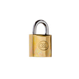Tri-Circle Brass Padlock