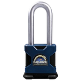 Squire SS50S/2.5 Stronghold Steel 6 Pin Long Shackle Padlock