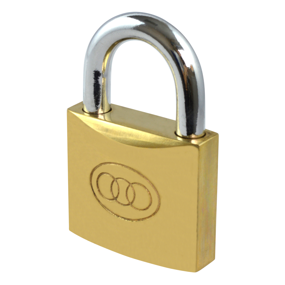 Tricircle 26 Series Brass Padlock