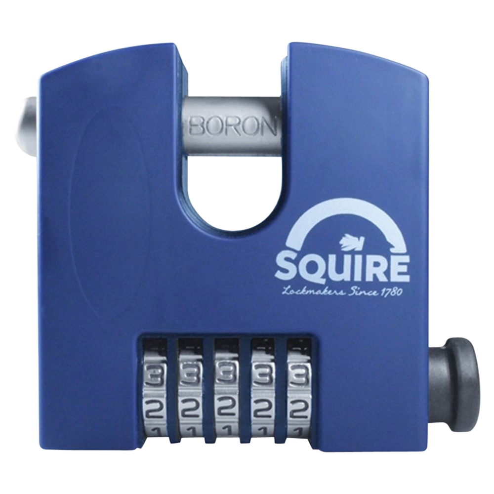 Squire SHCB Sliding Shackle Combination Padlock Nothing But Padlocks 75mm