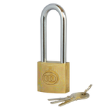 Tricircle 26 Series Brass Long Shackle Padlock