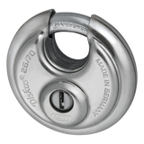 ABUS 26 Series Solid Lock Body Diskus Discus Padlock Nothing But Padlocks 70mm Keyed Alike EE0036