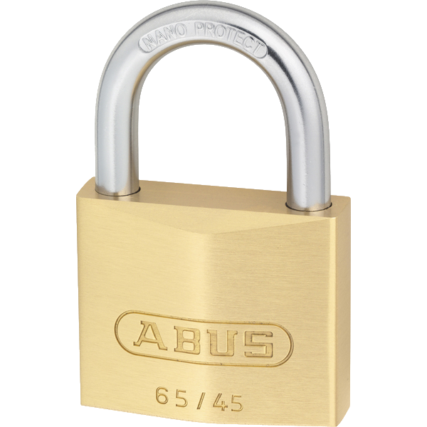 ABUS 65 Series Brass Padlock