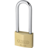 ABUS 65 Series Long Shackle Brass Padlock