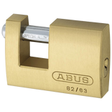 ABUS 82 Series Brass Sliding Shackle Shutter Padlock