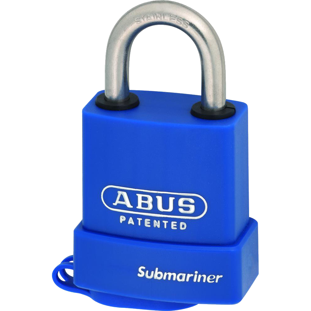 ABUS 83WPIB Series Marine Brass Open Stainless Steel Shackle Padlock