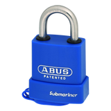 ABUS 83WPIB Series Marine Brass Open Stainless Steel Shackle Padlock
