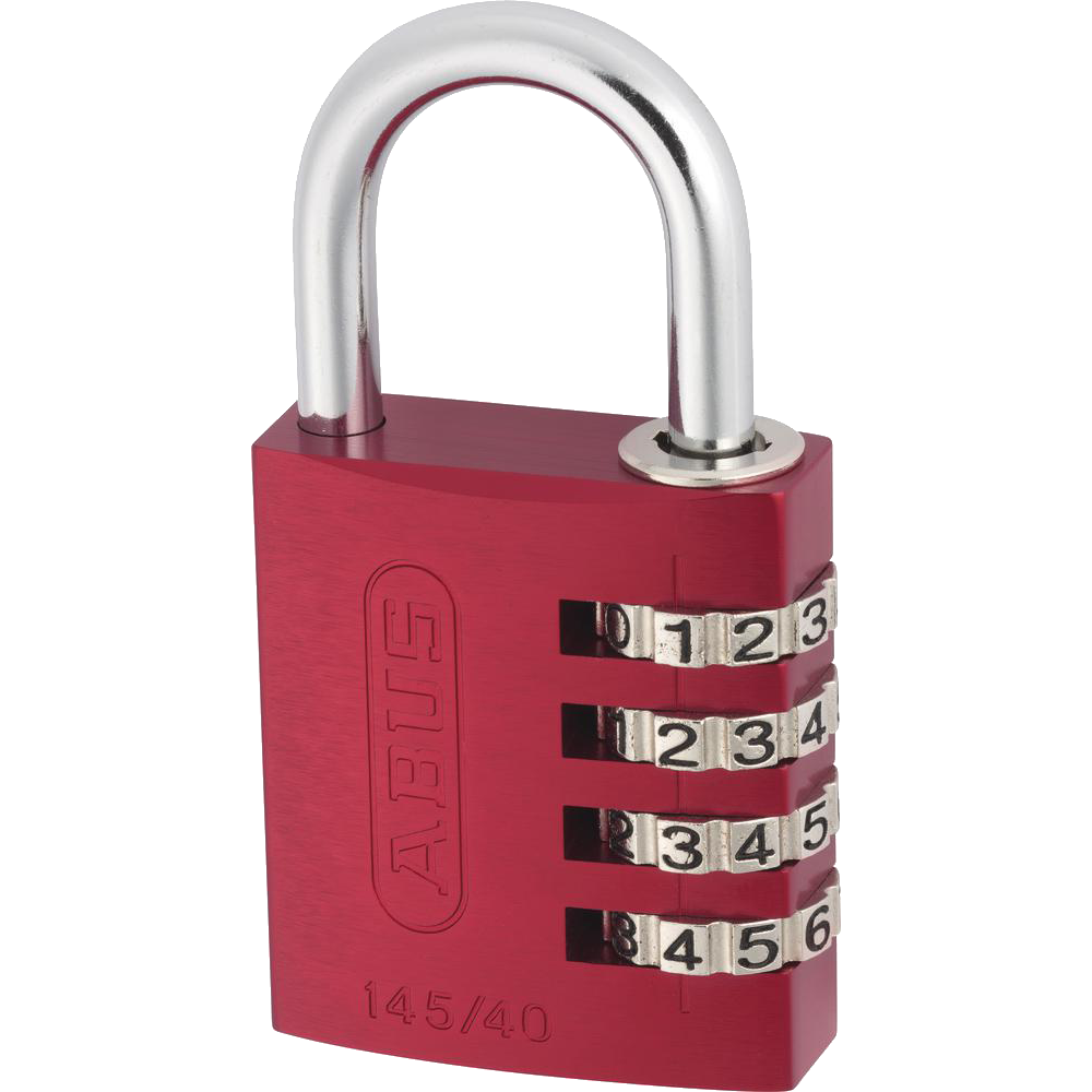 ABUS 145 Series Coloured Combination Padlocks
