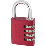 ABUS 145 Series Coloured Combination Padlocks