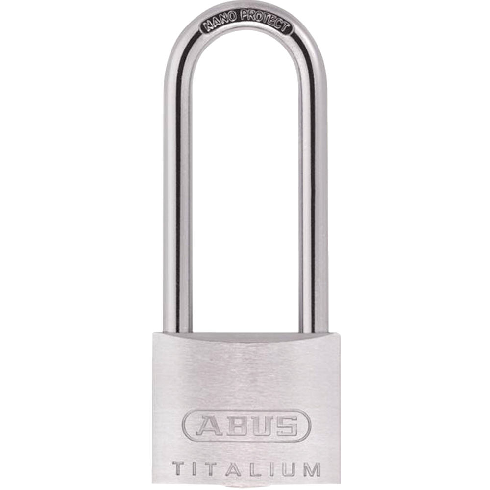 ABUS 64TI Series Long Shackle Titalium Padlock